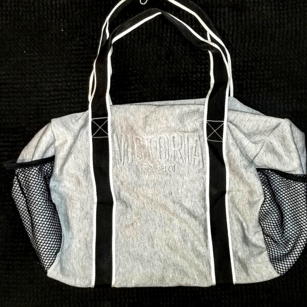 Victoria Sport gym bag, grey, nwot